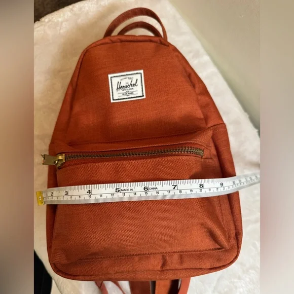 Herschel Nova Mini Backpack – Rust/Orange – Pre-Owned (Great Condition) - Picture 15 of 16